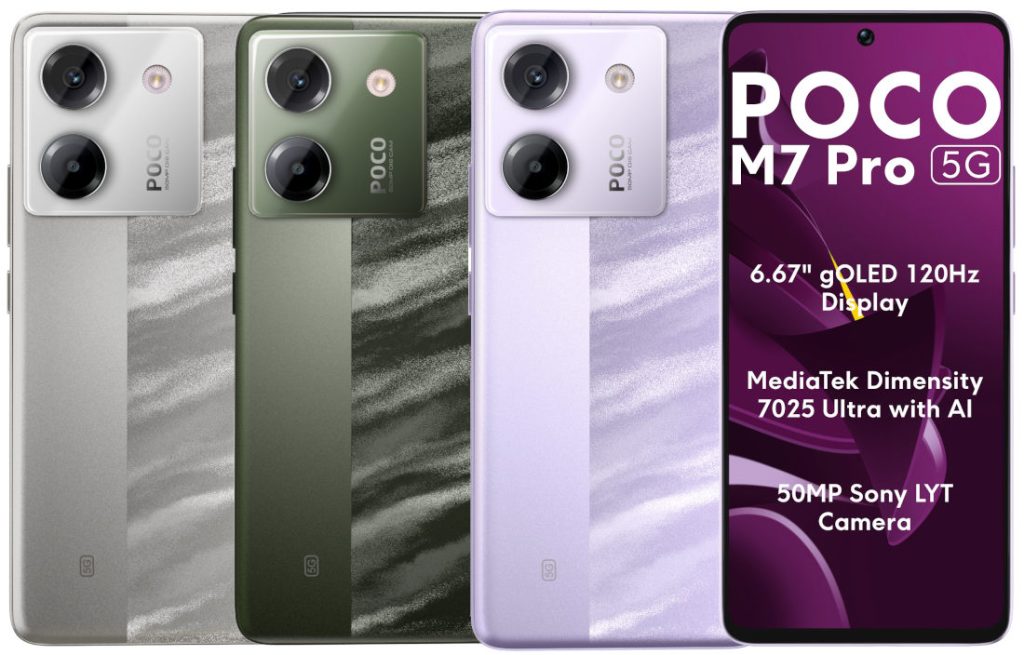 Xiaomi prezentuje nowe telefony Poco M7 Pro 5G i Poco C75 5G