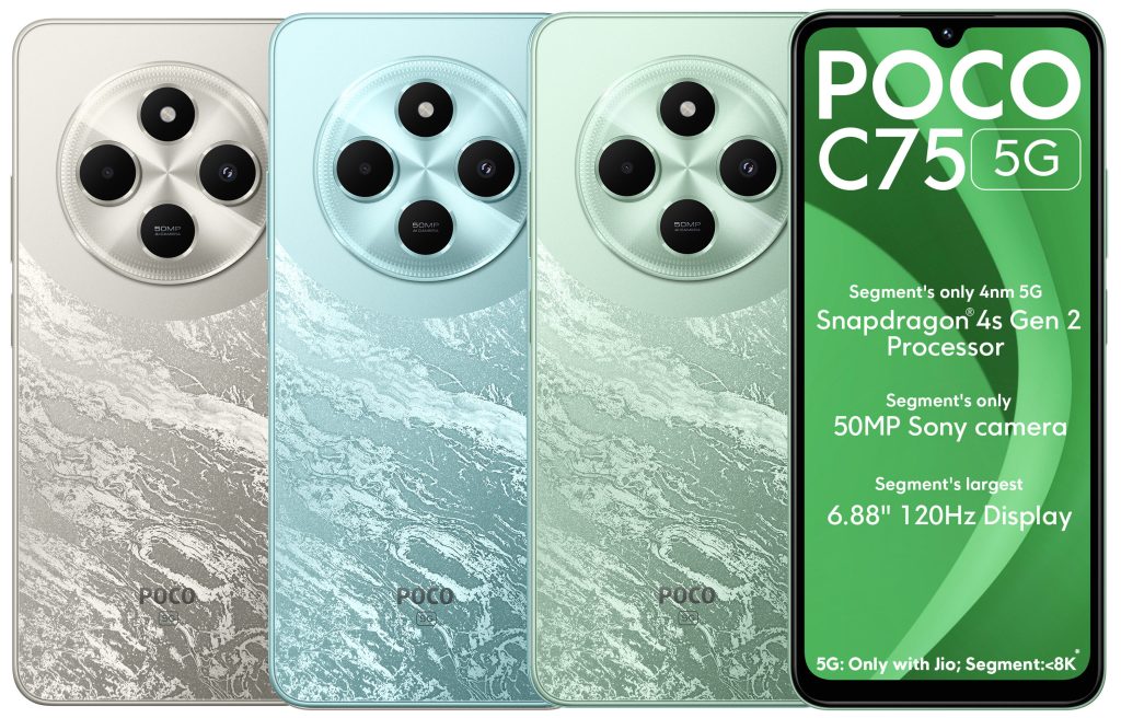 Xiaomi prezentuje nowe telefony Poco M7 Pro 5G i Poco C75 5G