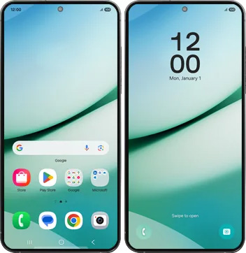Samsung Galaxy S25 Plus i Ultra pozują, a w tle ktoś stracił pracę