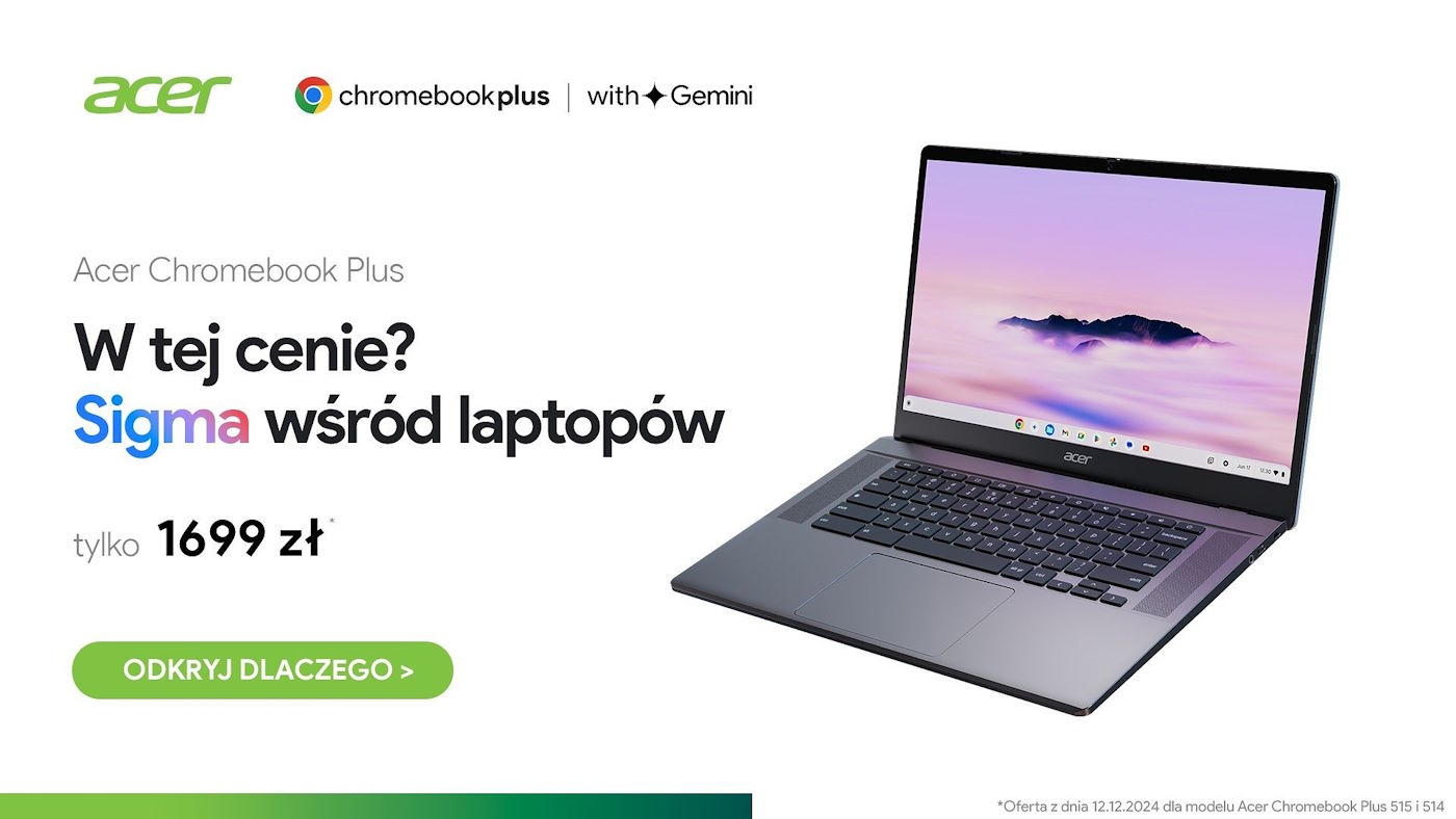 Sensowny laptop dla 90% Polaków za 1699 zł? Kiedyś nie do pomyślenia, a teraz proszę