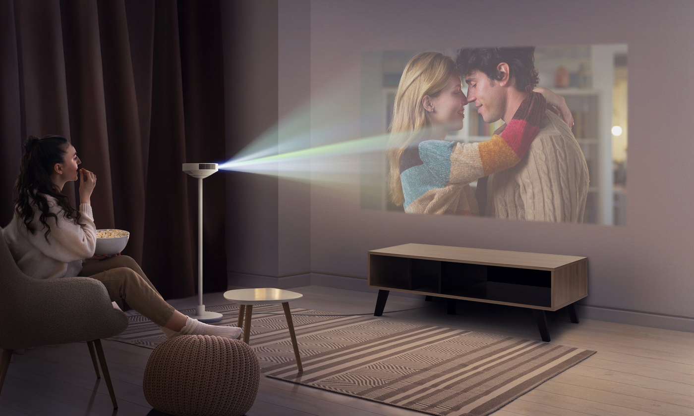 LG zaprezentowało projektor, którego nie widać, chociaż przykuwa wzrok