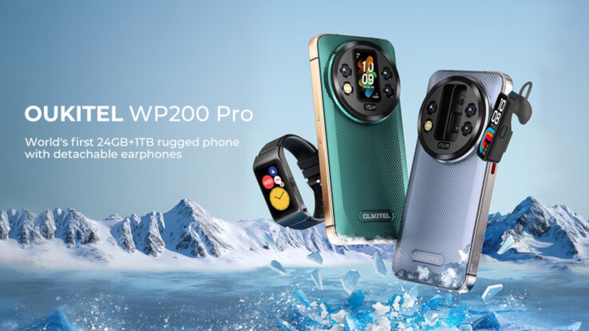 Oukitel WP200 Pro i WP300 – pancerne smartfony jak szwajcarski scyzoryk ...