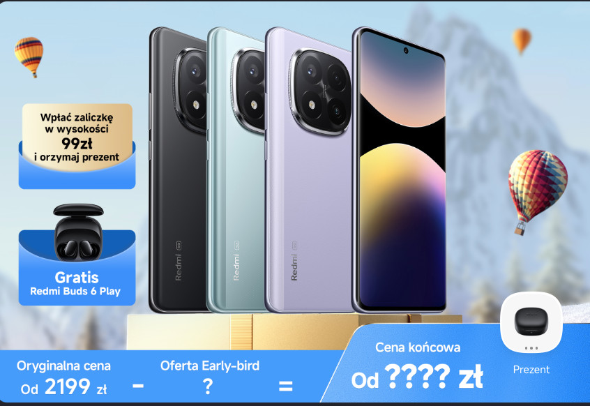 Redmi Note 14 Pro+ w Polsce. Xiaomi rusza z przedsprzedażą depozytową