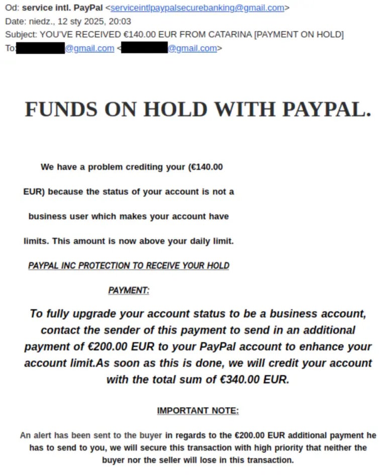 Korzystasz z PayPal? Specjaliści ostrzegają