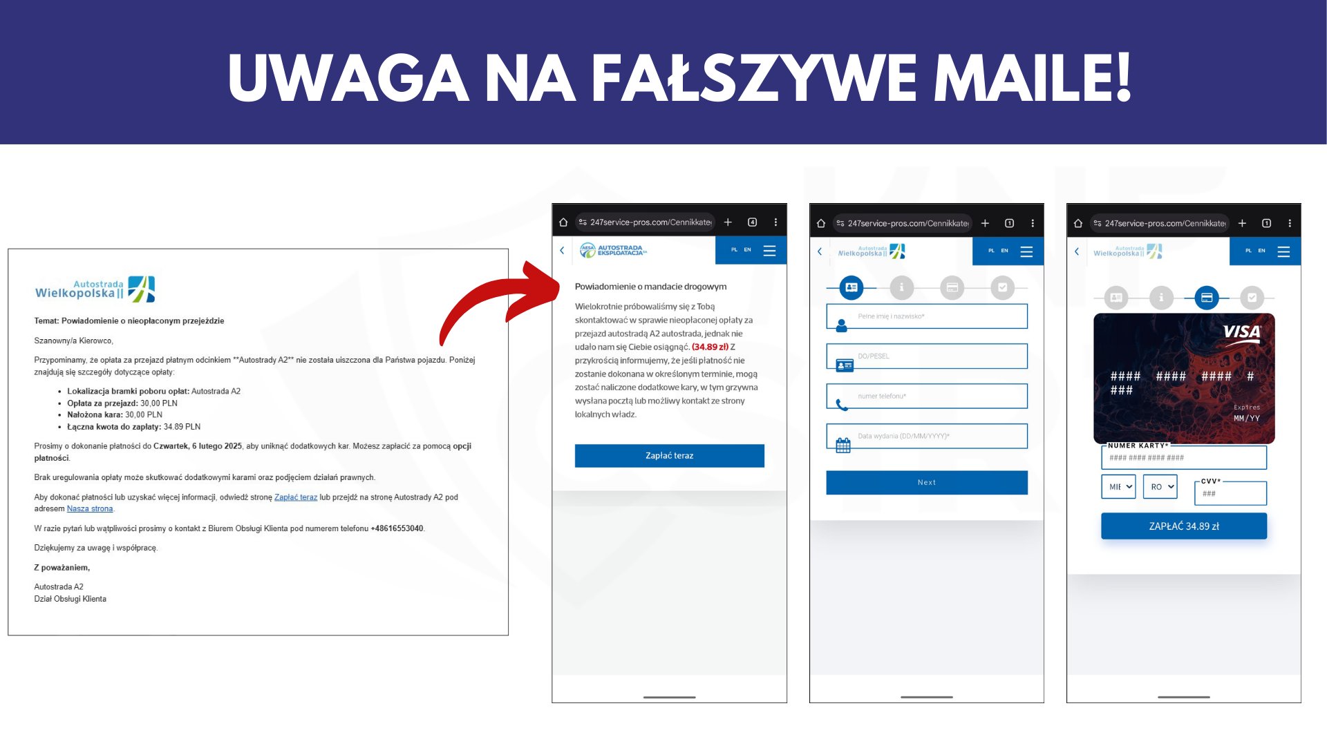 Pułapka kierowców. Podstępem chcą wyczyścić im konta