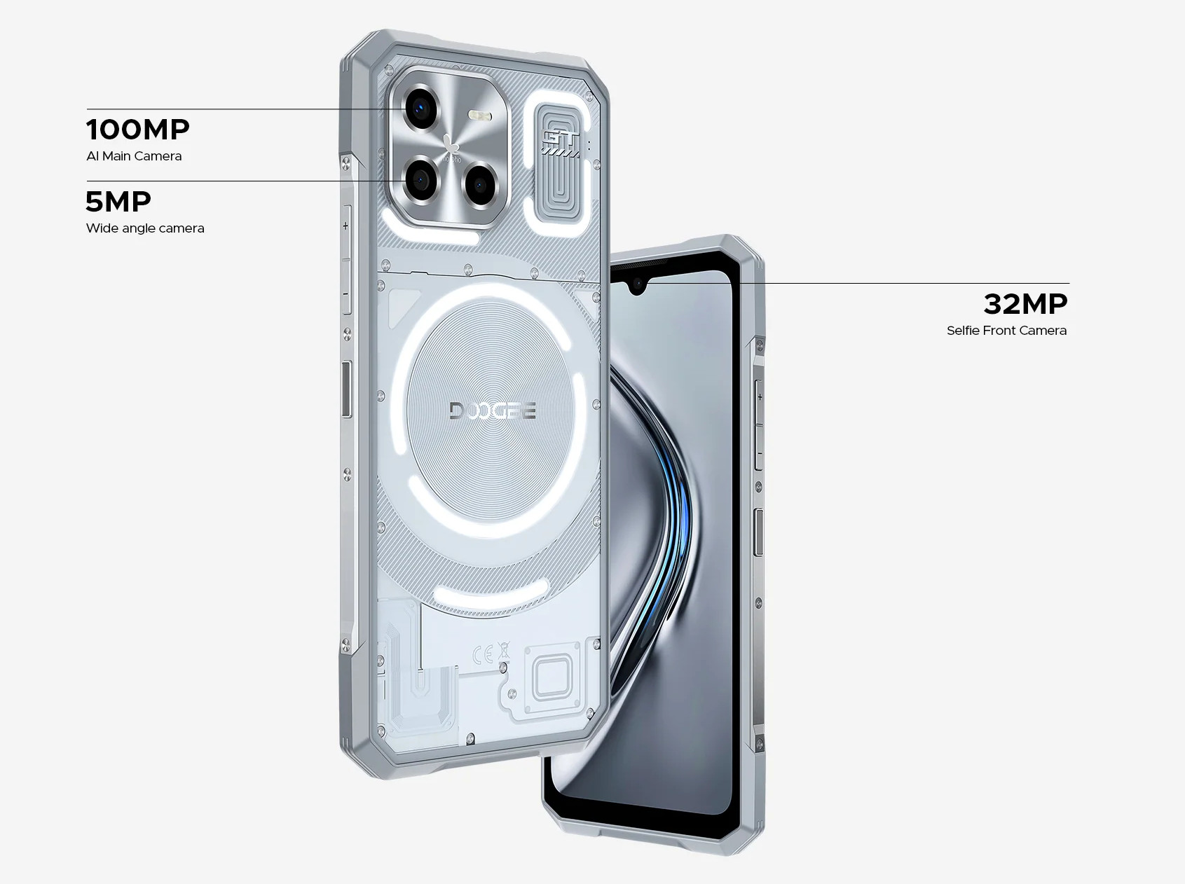 Doogee Blade GT Ultra. Taki byłby pancerny Nothing Phone