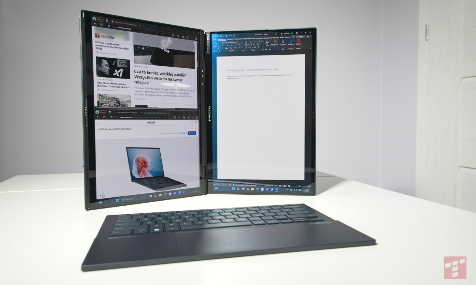 Inne laptopy to przeżytek. ASUS poprawia ideał