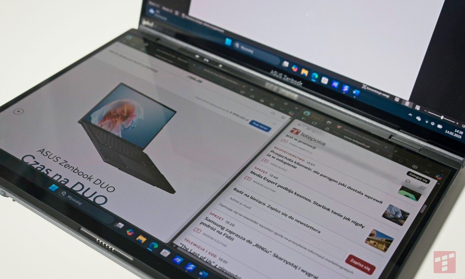 Inne laptopy to przeżytek. ASUS poprawia ideał