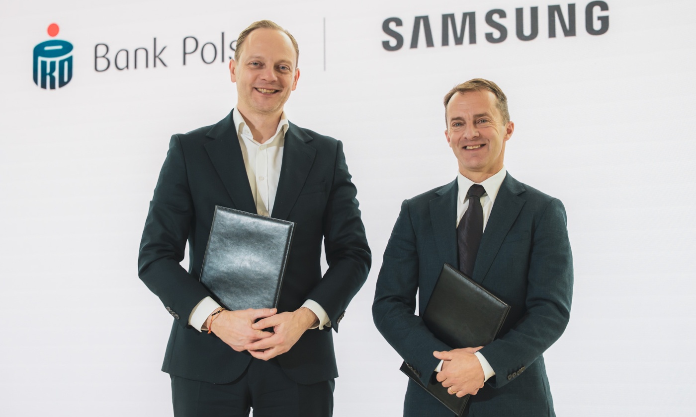 PKO BP łączy siły z Samsungiem. Celem są innowacje