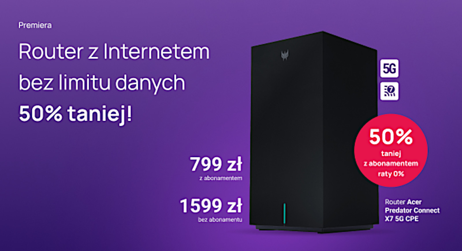 Play ma nowy router z Wi-Fi 7. Kupisz go za pół ceny