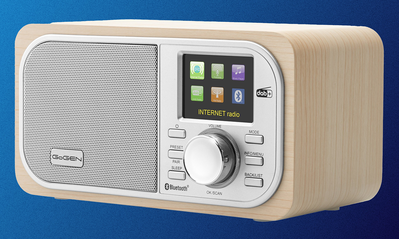 Jest idealne do kuchni lub salonu. Nie dość, że wygląda świetnie, to jeszcze obsługuje radio FM, internetowe i DAB+