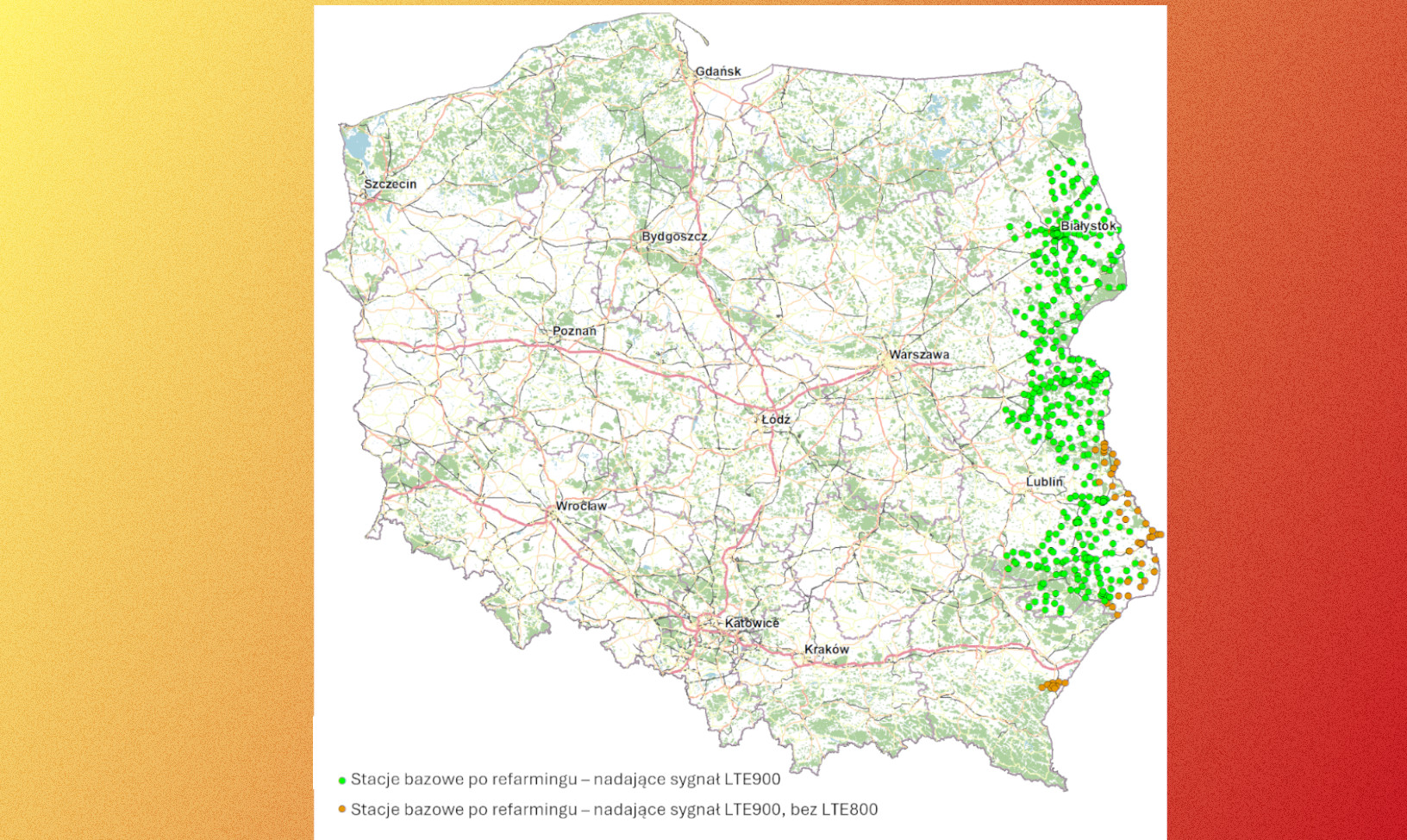 Orange wyłącza 3G. Wschodnia Polska szczególnie na tym zyska