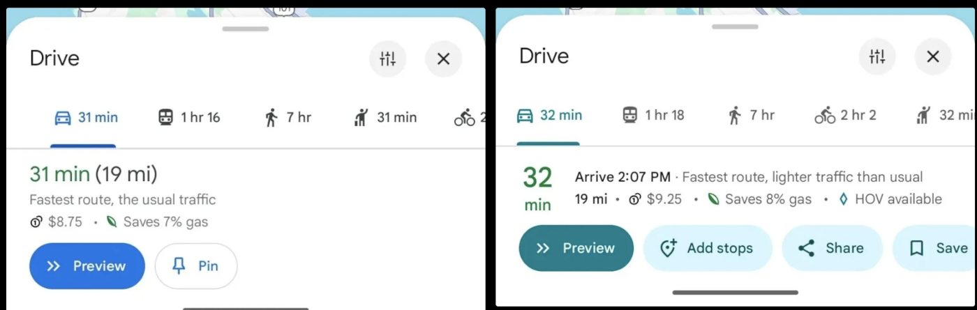 Mapy Google dodały nową funkcję. Taka zmiana od razu rzuci się w oczy