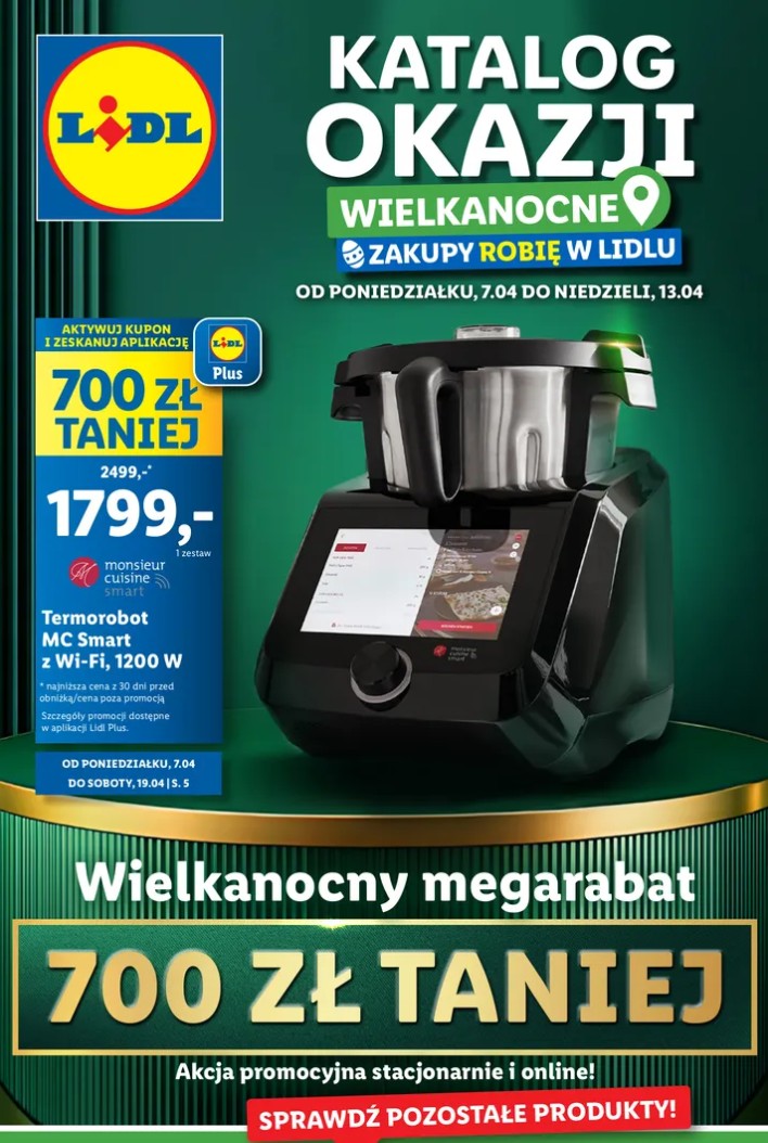 Lidl rozjechał Thermomix. Płacisz śmieszne grosze i bierzesz