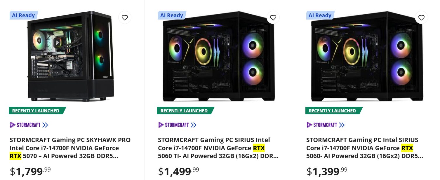 NVIDIA GeForce RTX 5060 Ti w pierwszych w sklepach