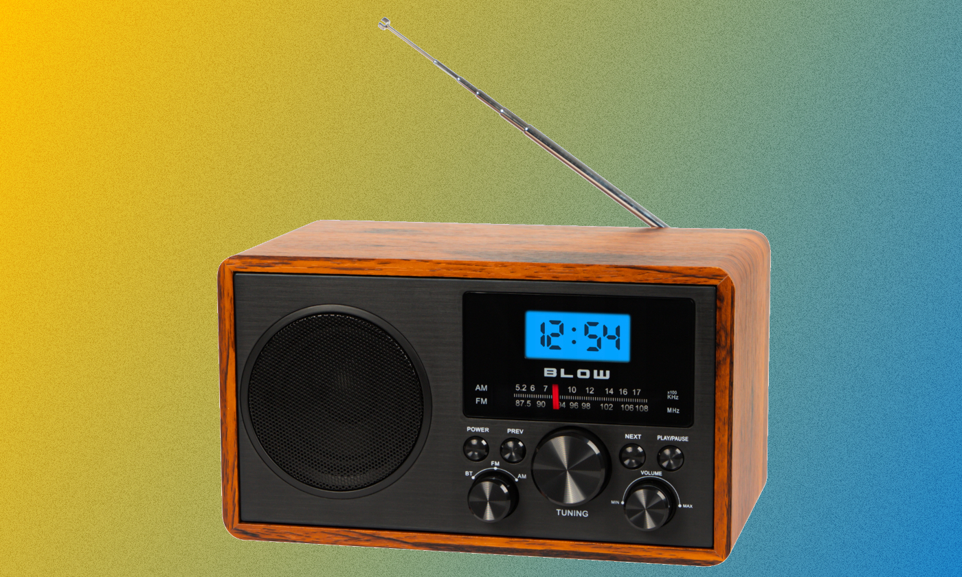 To eleganckie radio idealnie sprawdzi się w każdej kuchni, salonie, czy na działce