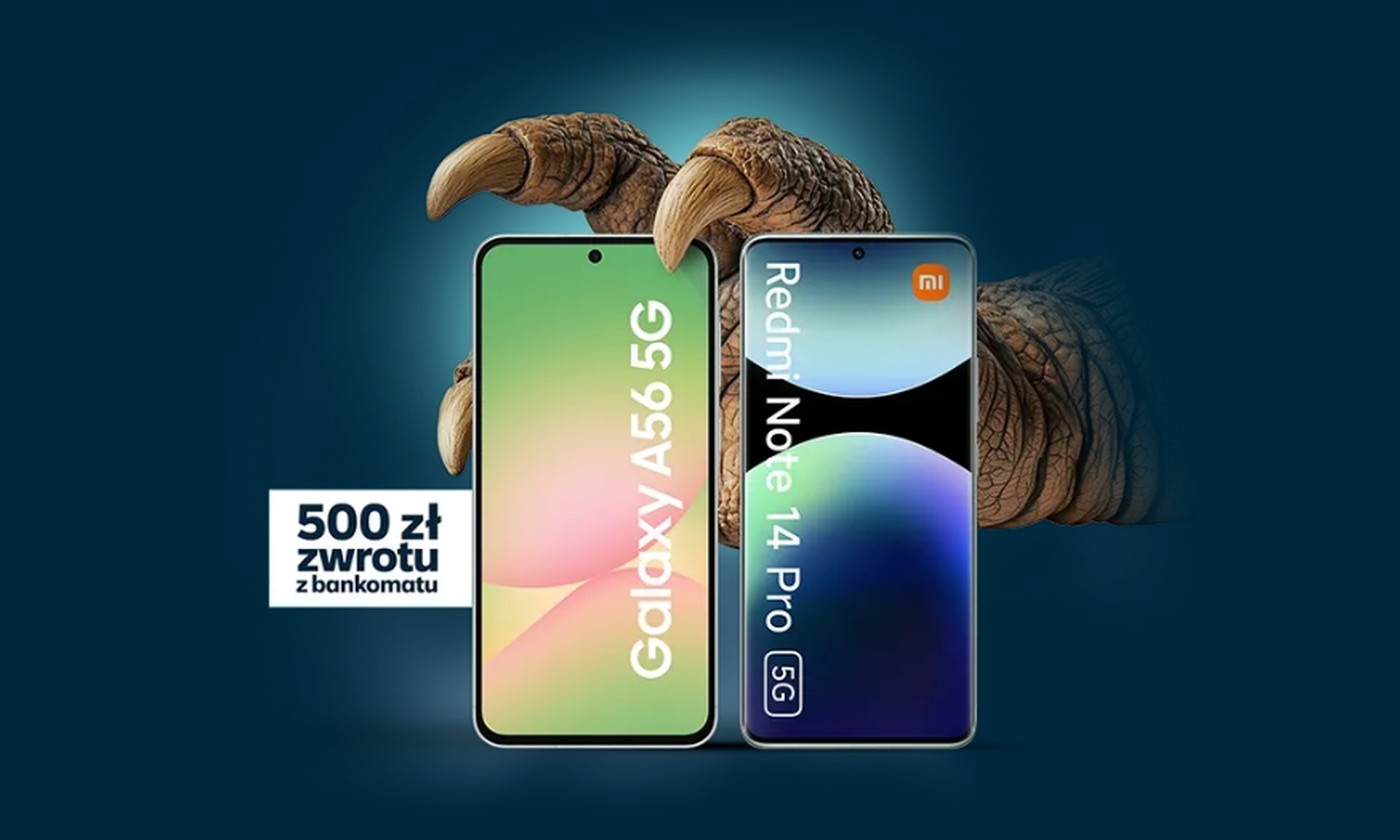 Plus zwraca 500 zł w gotówce. Wystarczy kupić jeden z tych smartfonów