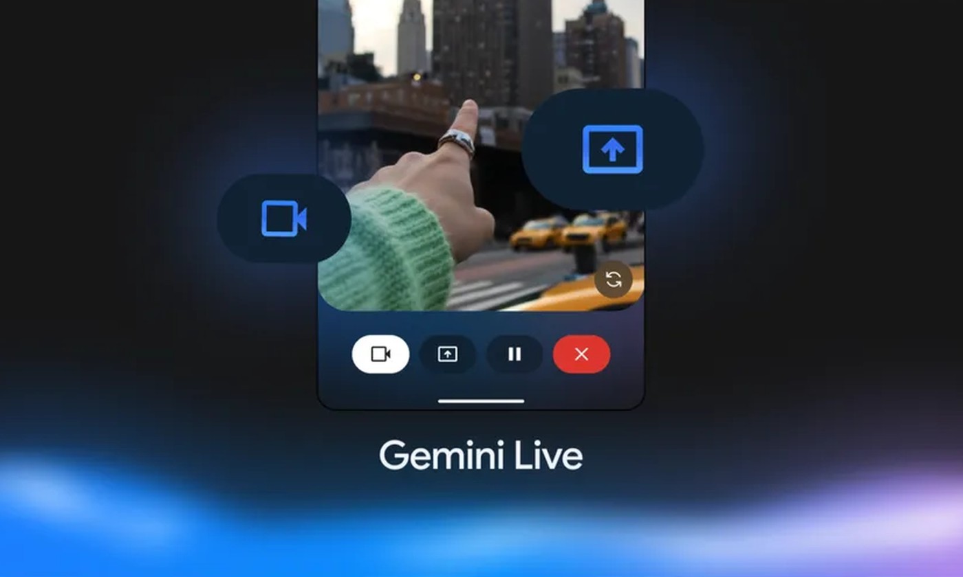 Google daje wzrok Gemini Live na Androida