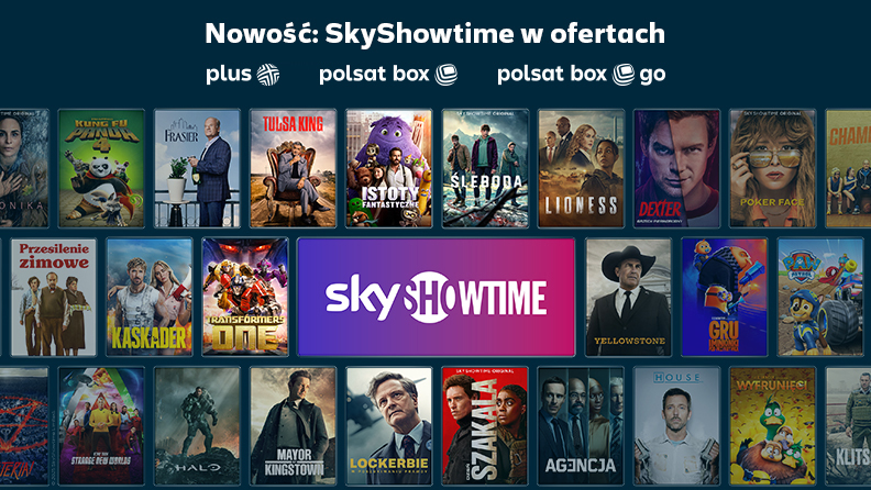 SkyShowtime już za 10 zł. Skorzystają klienci Plusa, Polsat Box i Polsat Box Go