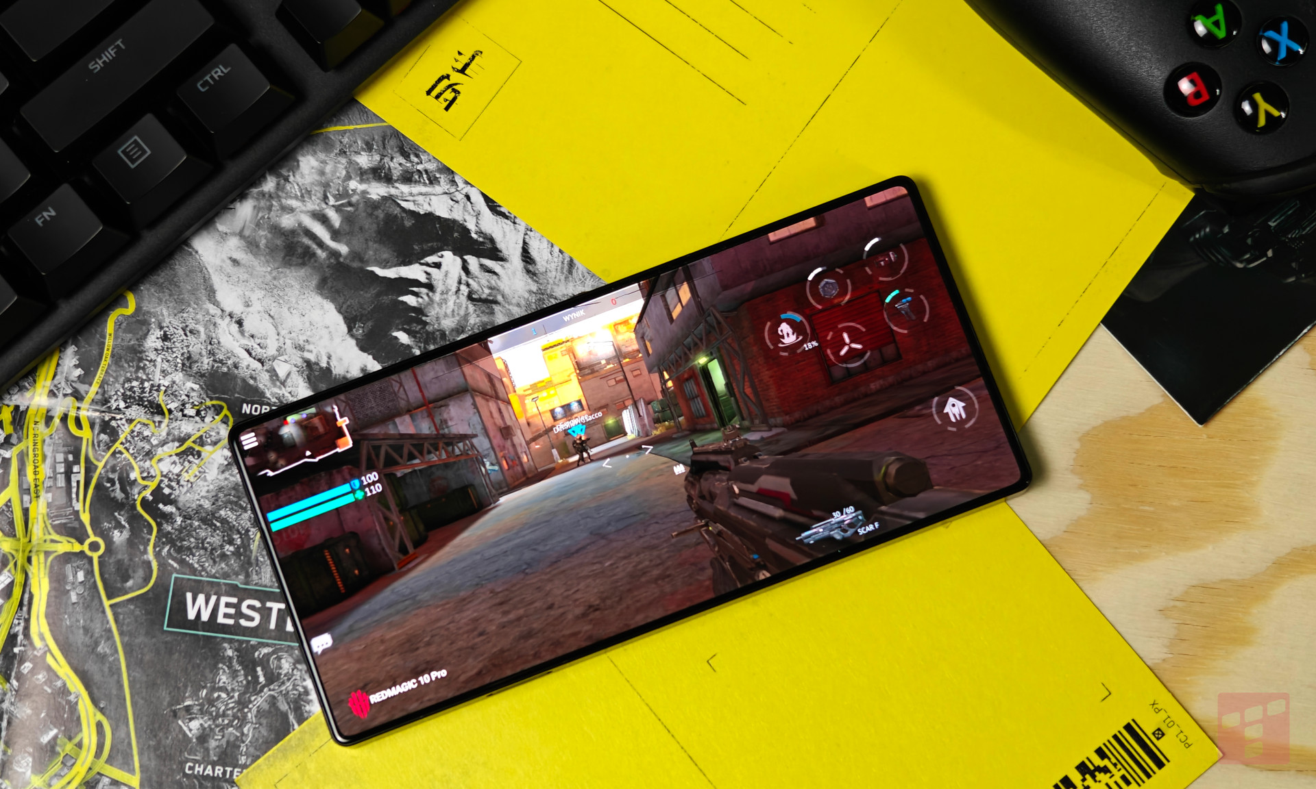 Redmagic 10 Pro: Ekran bez wycięcia i bateria 7050 mAh (test)