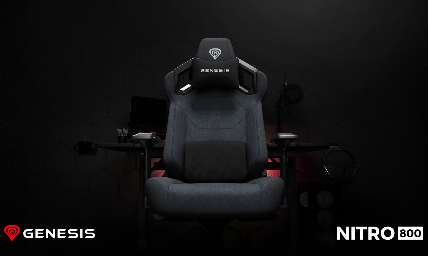 Genesis Nitro 800: ergonomia, komfort i wytrzymałość w nowym fotelu dla graczy
