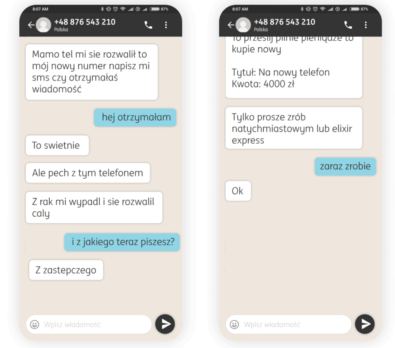 ING z ostrzeżeniem. Chodzi o takie tajemnicze wiadomości