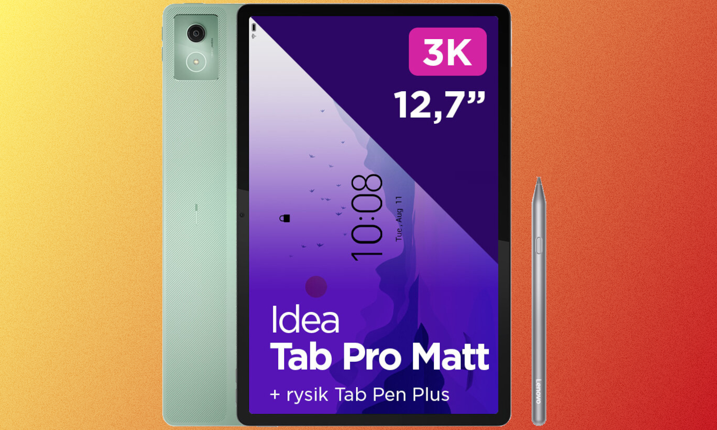 Tablet graficzny, czy multimedialny? Z Lenovo IdeaTab Pro nie musisz wybierać, a dziś jest w świetnej promocji