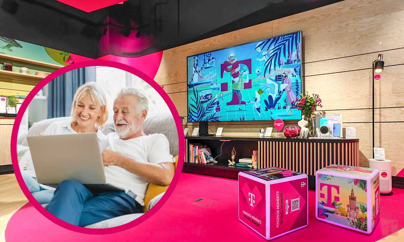 Laptopy i wiedza: T-Mobile pomaga seniorom