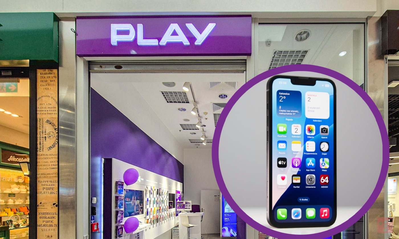 Przenieś numer do Play i zgarnij iPhone w niższej cenie