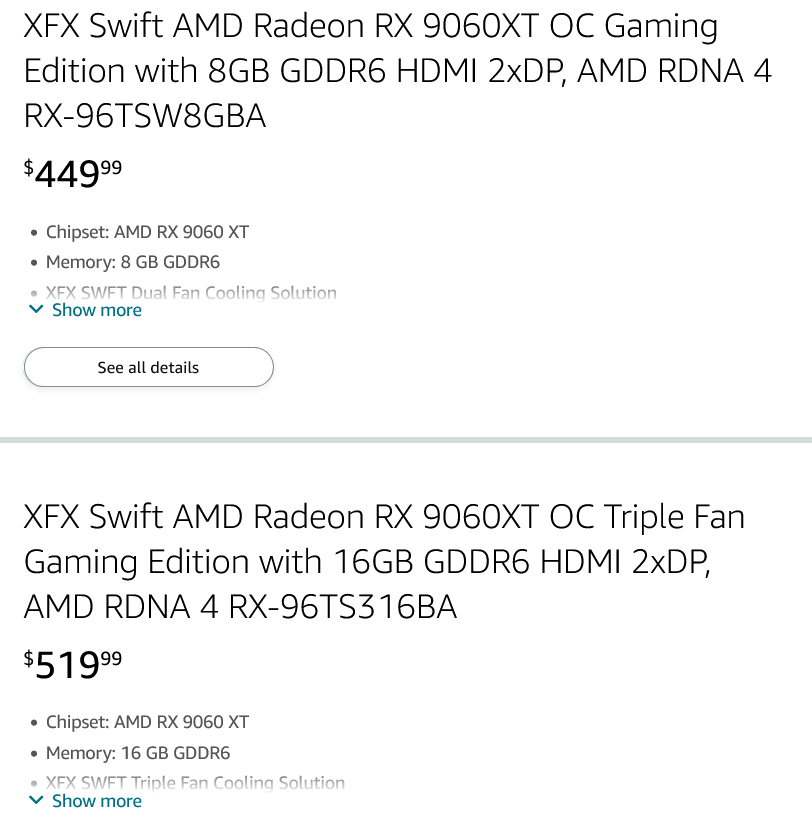 AMD Radeon RX 9060 XT w pierwszych sklepach. Znamy ceny