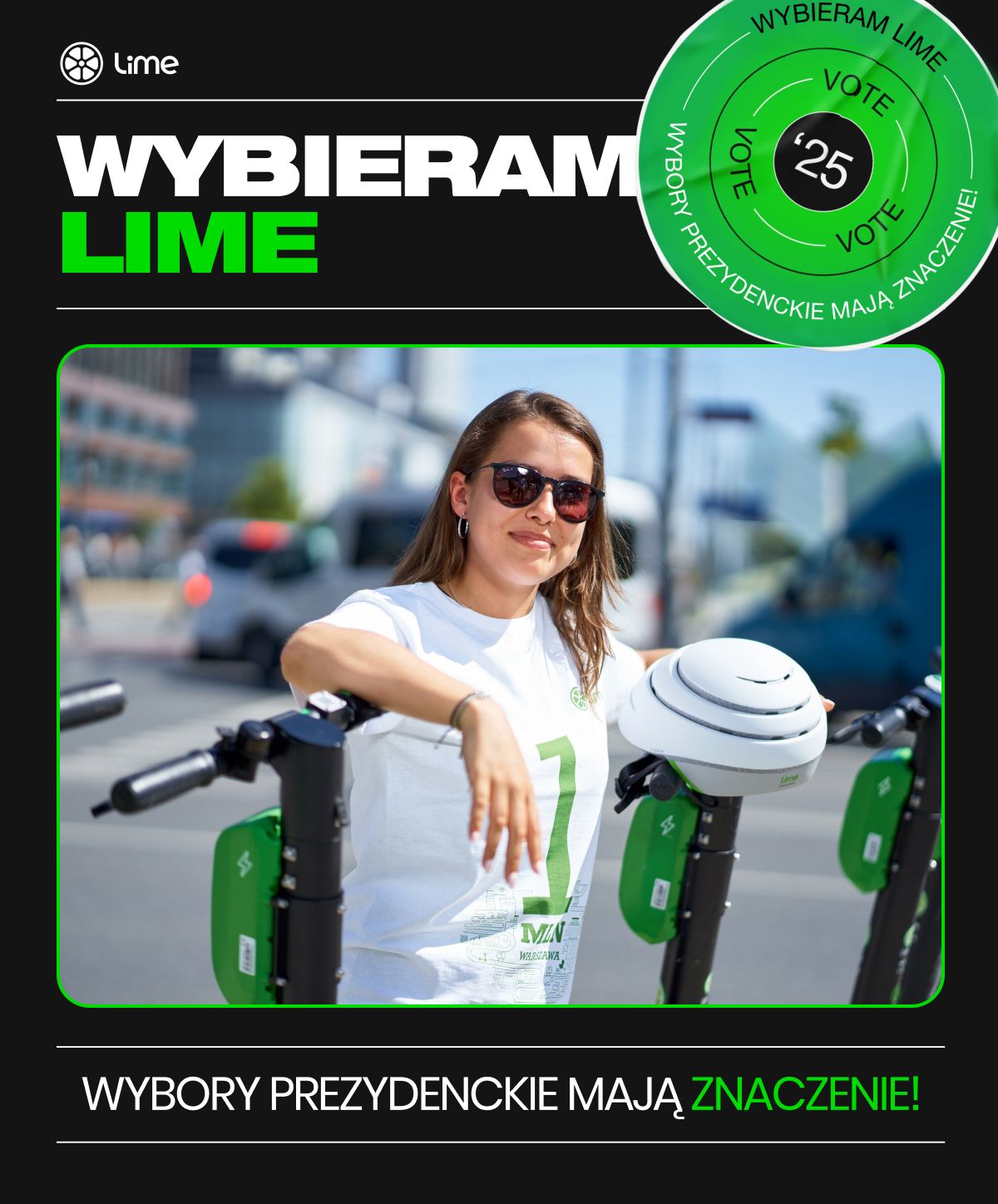 Hulajnogi Lime za darmo. Musisz tylko wpisać ten kod