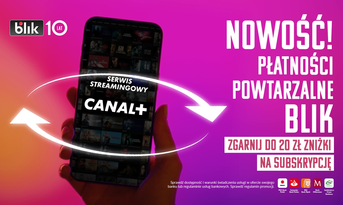 CANAL+ ma nową opcję płatności oraz promocję na start