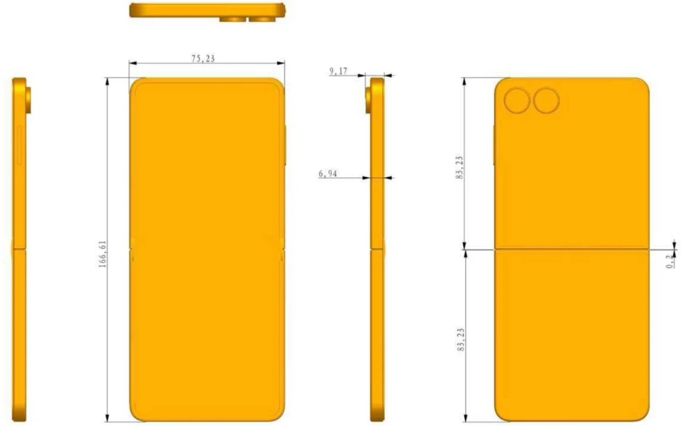 Poznaliśmy dokładne rozmiary nowych składaków Samsunga