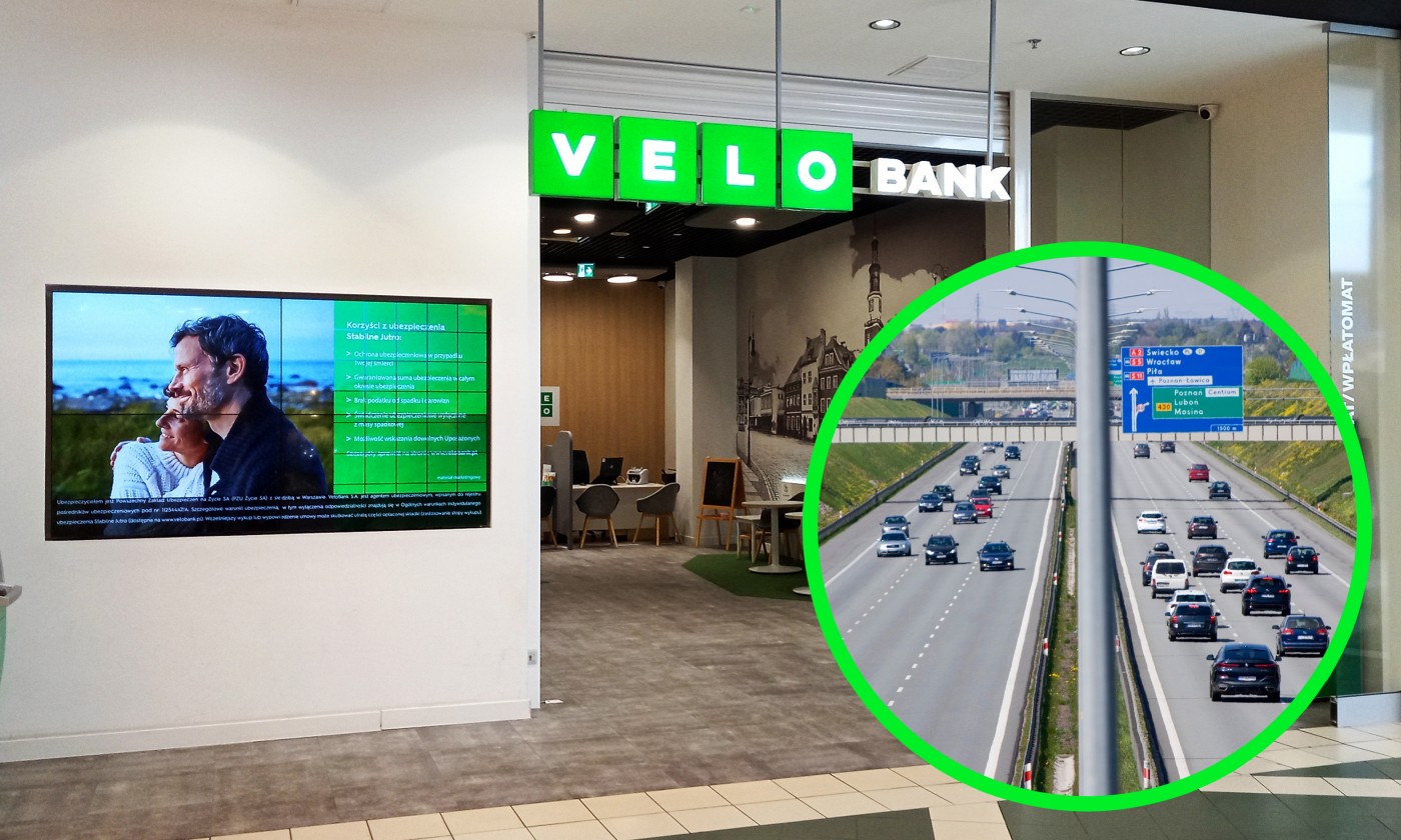 VeloBank ułatwia podróż autostradą A2