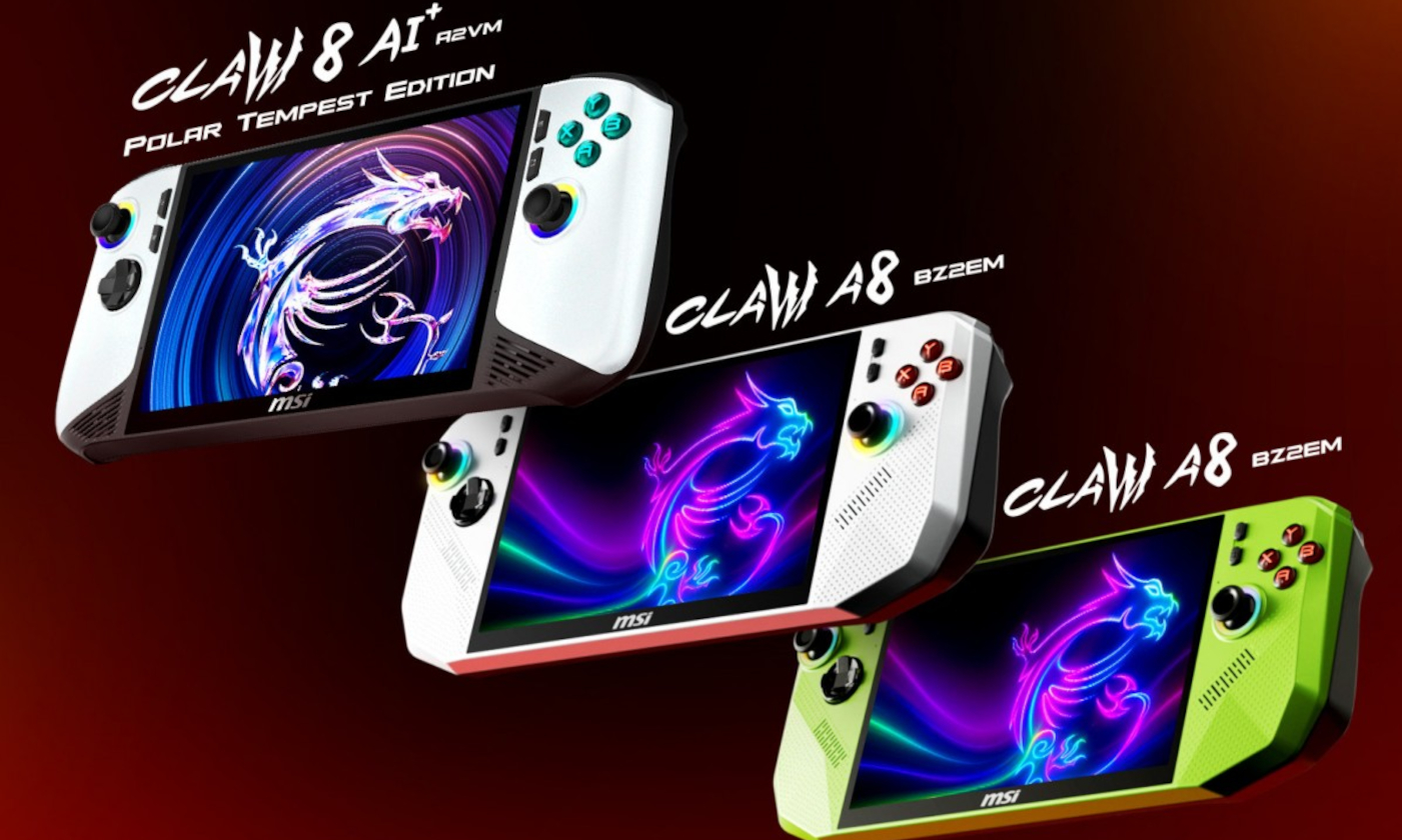MSI zapowiada nowe konsole z serii Claw. Tym razem dostaniemy aż dwa, różne modele