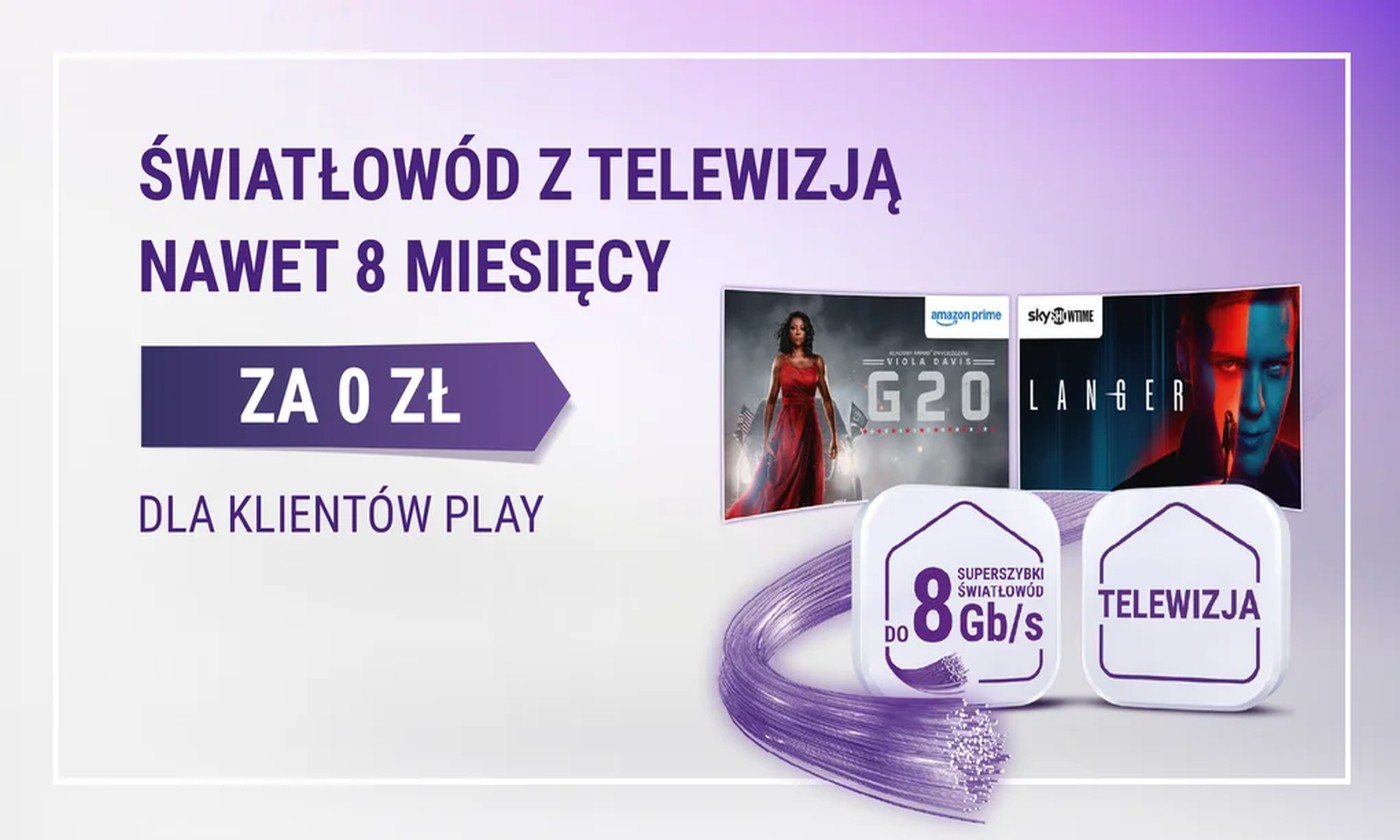 Play rozpieszcza abonentów. Za darmo aż na 8 miesięcy