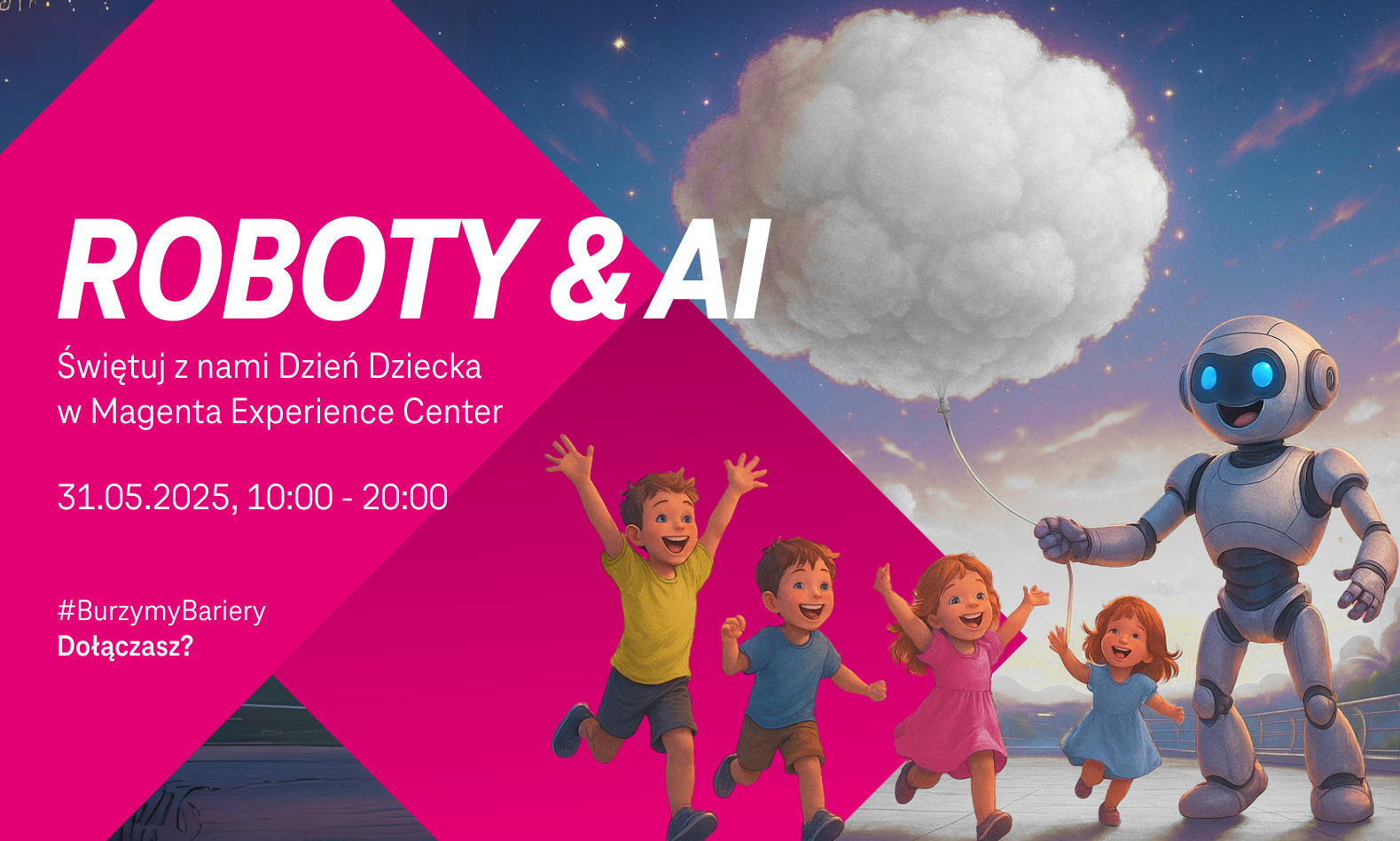 T Mobile zaprasza do świata robotów, AI i PlayStation