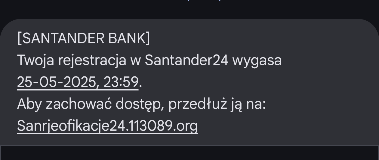 Klienci Santander Bank Polska zagrożeni. Jeden klik i po zawodach