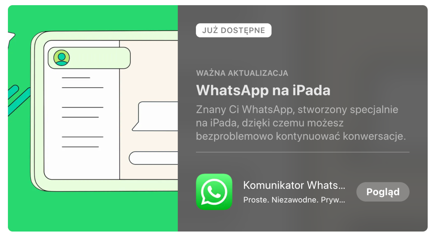 WhatsApp z wyczekiwaną nowością. Lepiej późno, niż wcale