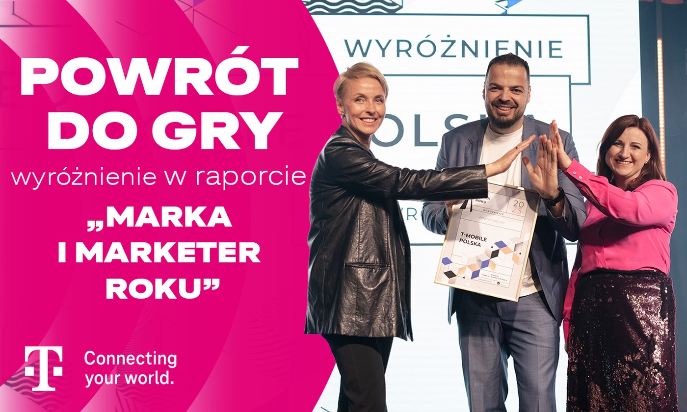 T-Mobile wyróżniony za marketingowy „powrót do gry”