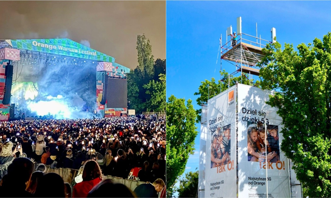 Festiwal zatrząsł siecią Orange. Padł nowy rekord danych