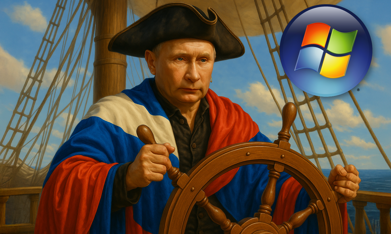 Rosja znów wybiła sobie zęby. Tym razem o piracki szkuner