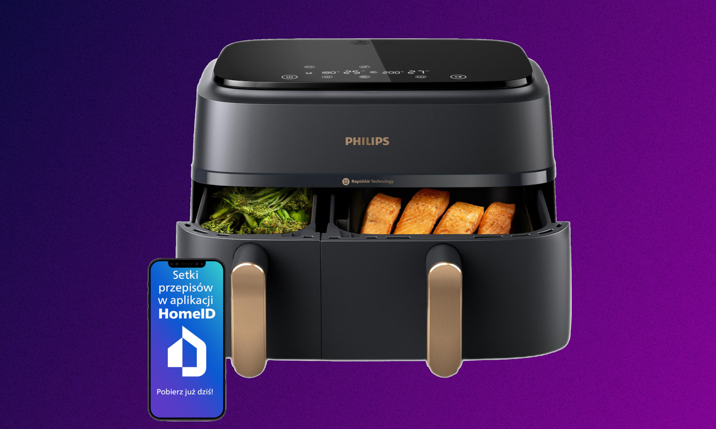 Oryginalny Air Fryer z dwiema komorami jest w absurdalnej promocji. Gotuj smacznie, zdrowo i szybko
