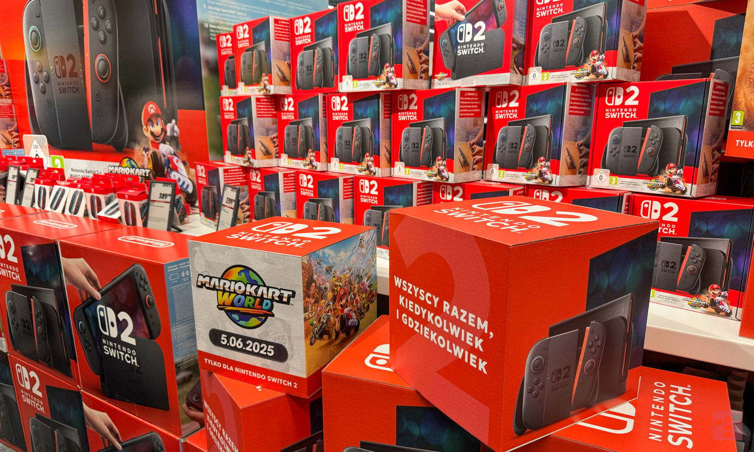 Nintendo Switch 2 w Polsce nie zabraknie. Towaru po kokardę