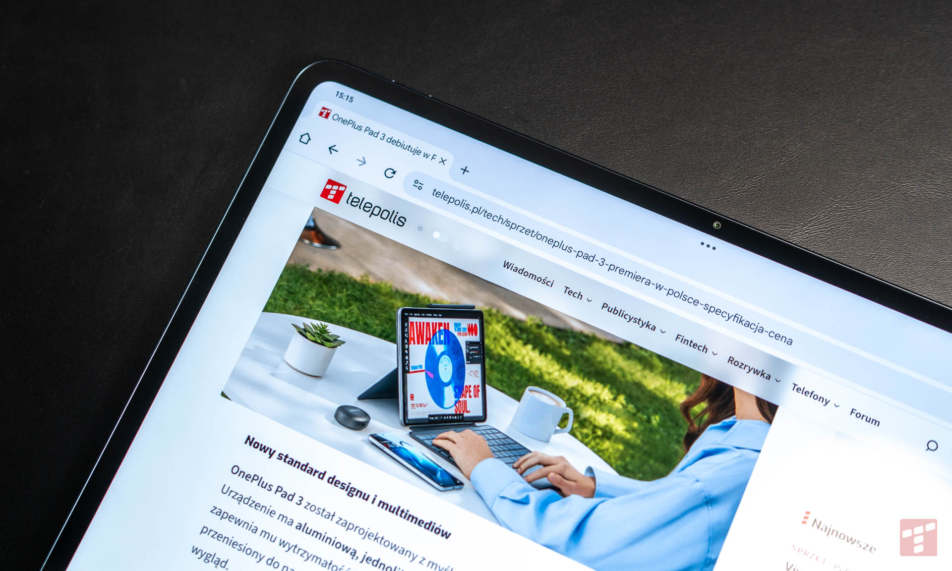 OnePlus Pad 3 - tablet marzenie, na który nie trzeba chwilówki (test)