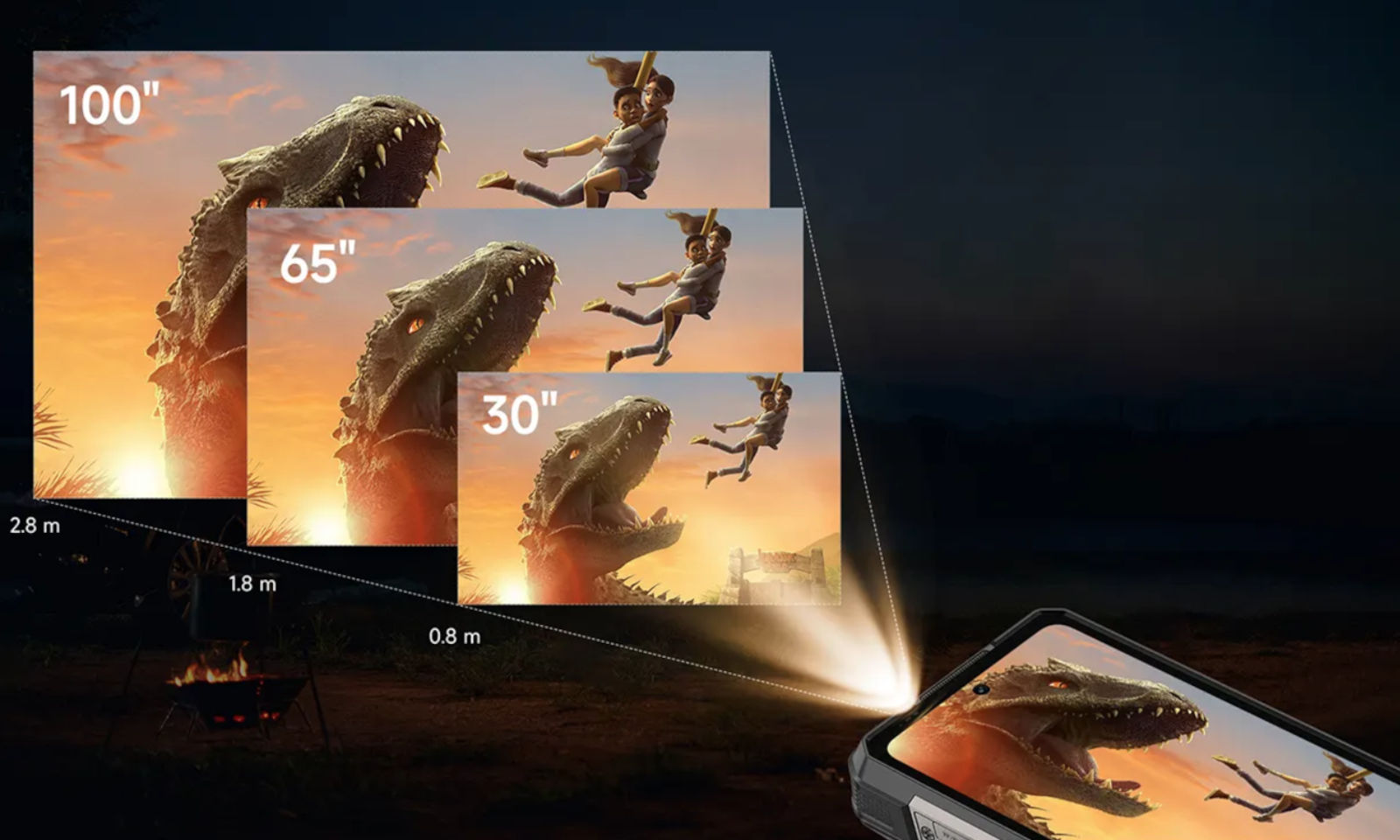 Ulefone Armor 34 Pro wchodzi do sprzedaży. To pancerniak z projektorem