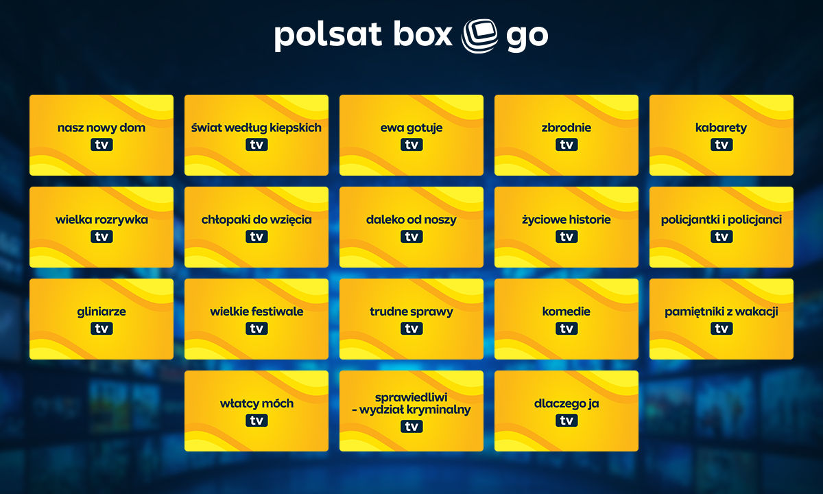 Polsat Box Go ma 18 nowych kanałów internetowych FAST