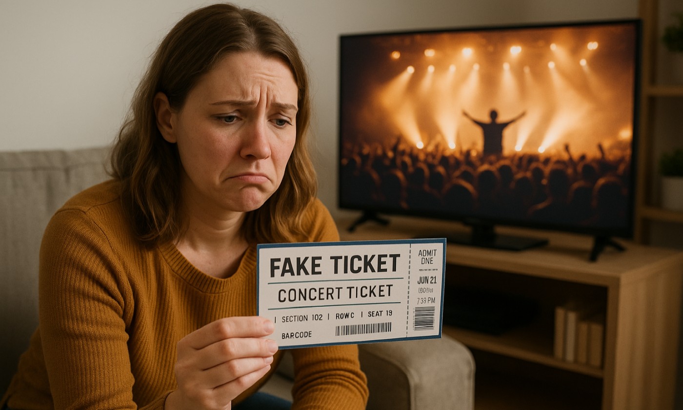 Uwaga na fałszywe bilety na koncerty! Oszuści polują na fanów muzyki