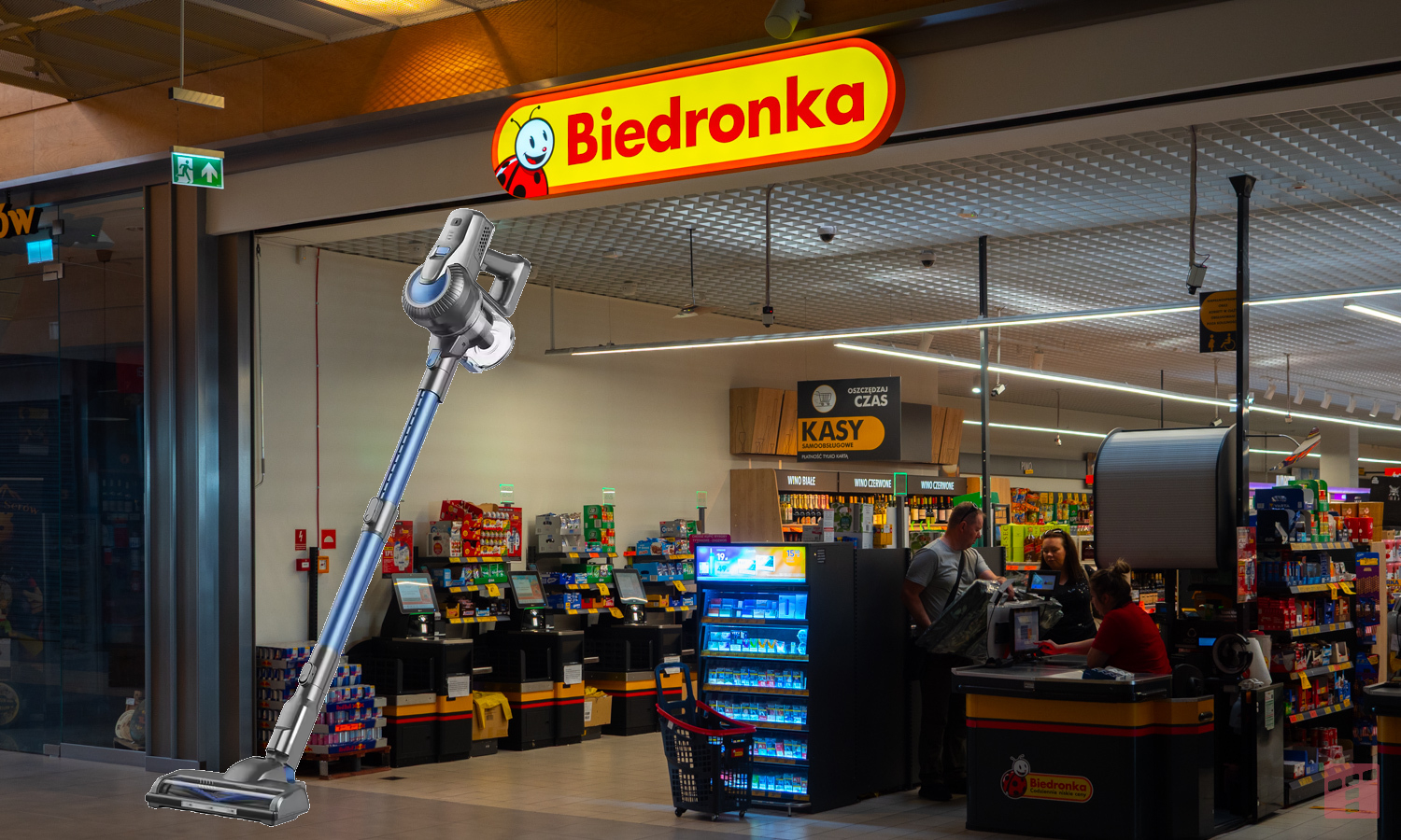 Biedronka też ma swojego Dysona i bije tego z Lidla na głowę