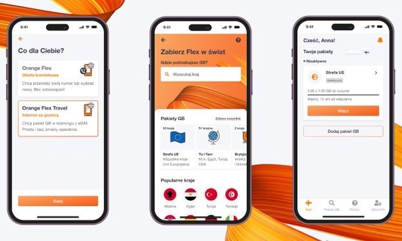 Orange ma nową ofertę. Flex Travel to Internet za granicą bez niespodzianek